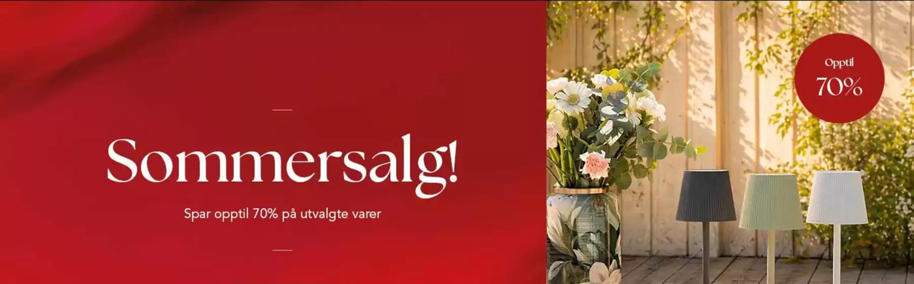 Christiania Belysning-katalog | Sommersalg! | 2026-07-15T00:00:00.000Z - 2026-07-29T00:00:00.000Z