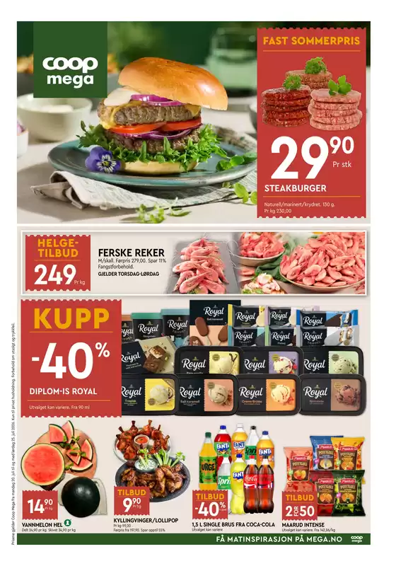 Coop Mega-katalog i Røros | Coop Mega Kundeavis | 2026-07-20T00:00:00.000Z - 2026-07-26T00:00:00.000Z