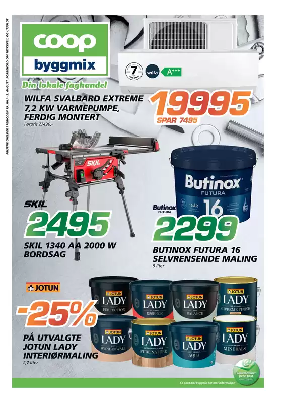 Coop Byggmix-katalog | Coop Byggmix Kundeavis | 2026-07-20T00:00:00.000Z - 2026-07-26T00:00:00.000Z