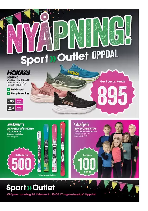 Sport Outlet-katalog | Nye tilbud å oppdage | 2026-07-21T00:00:00.000Z - 2026-08-04T00:00:00.000Z