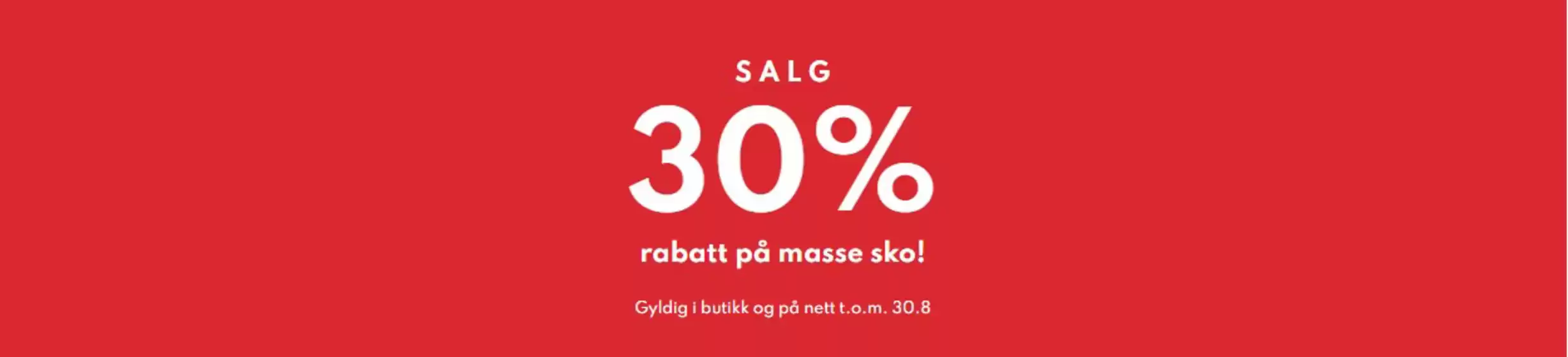 Din Sko-katalog | Din Sko Salg | 2026-07-31T00:00:00.000Z - 2026-08-30T00:00:00.000Z