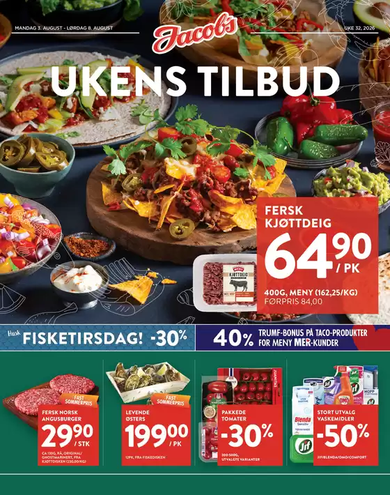 Jacobs-katalog | Jacobs Kundeavis | 2026-08-03T00:00:00.000Z - 2026-08-08T00:00:00.000Z