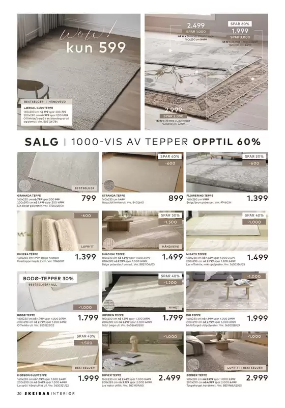 Skeidar-katalog i Elnesvågen | Spesialtilbud for deg | 2026-08-05T00:00:00.000Z - 2026-08-19T00:00:00.000Z