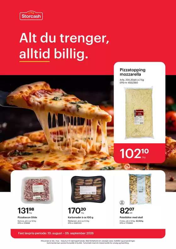 Storcash-katalog | Kundeavis 2024 | 2026-08-10T00:00:00.000Z - 2026-09-05T00:00:00.000Z