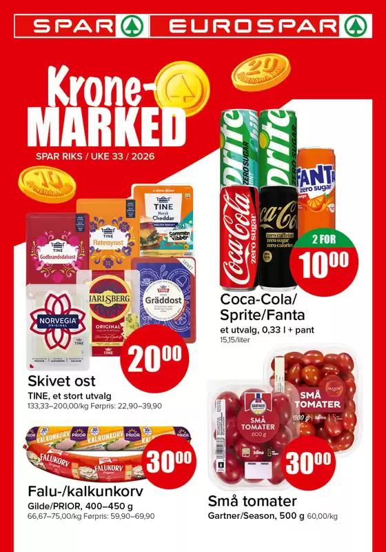 Spar-katalog | Spar Kundeavis | 2026-08-10T00:00:00.000Z - 2026-08-16T00:00:00.000Z