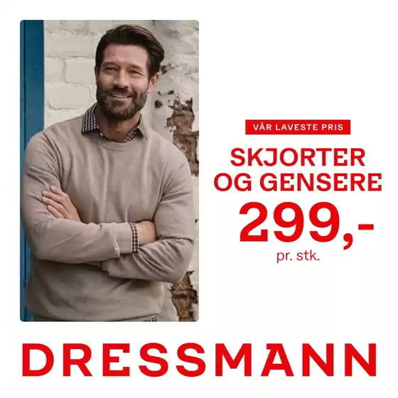 Dressmann-katalog | Dressman Salg | 2026-08-10T00:00:00.000Z - 2026-08-24T00:00:00.000Z