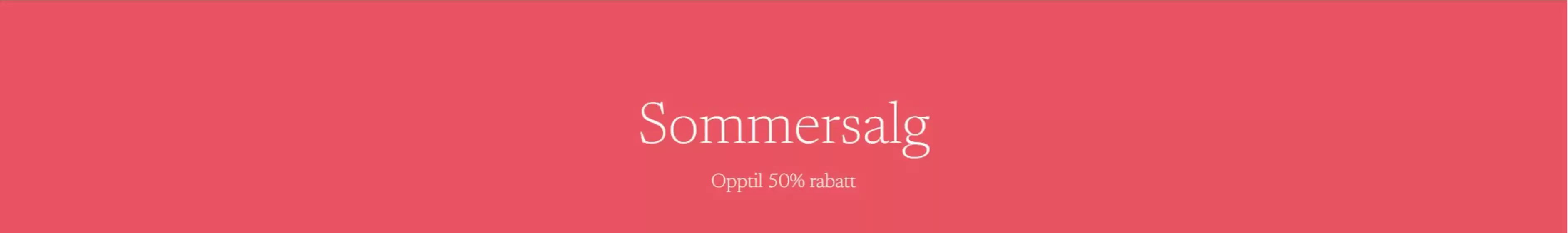 Arts & Crafts-katalog | Sommersalg | 2026-08-10T00:00:00.000Z - 2026-08-24T00:00:00.000Z