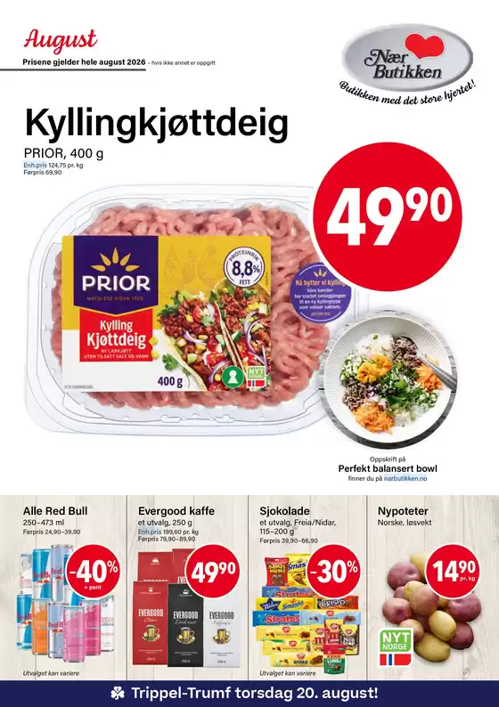 Nærbutikken-katalog | Nærbutikken Salg | 2026-08-10T00:00:00.000Z - 2026-08-20T00:00:00.000Z