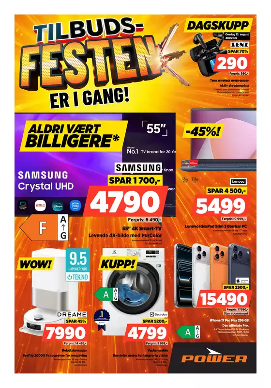 POWER-katalog | POWER kundeavis | 2026-07-30T00:00:00.000Z - 2026-08-25T00:00:00.000Z