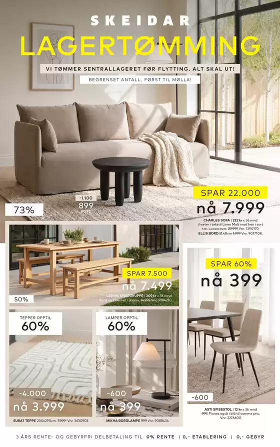 Skeidar-katalog | RYDDESALG | 2026-08-10T00:00:00.000Z - 2026-08-24T00:00:00.000Z