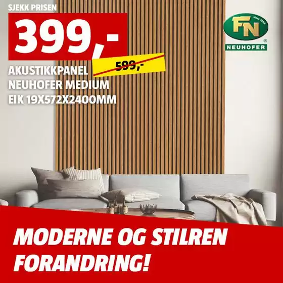 Bauhaus-katalog i Hommersåk | Flott tilbud for alle kunder | 2026-08-13T00:00:00.000Z - 2026-08-27T00:00:00.000Z