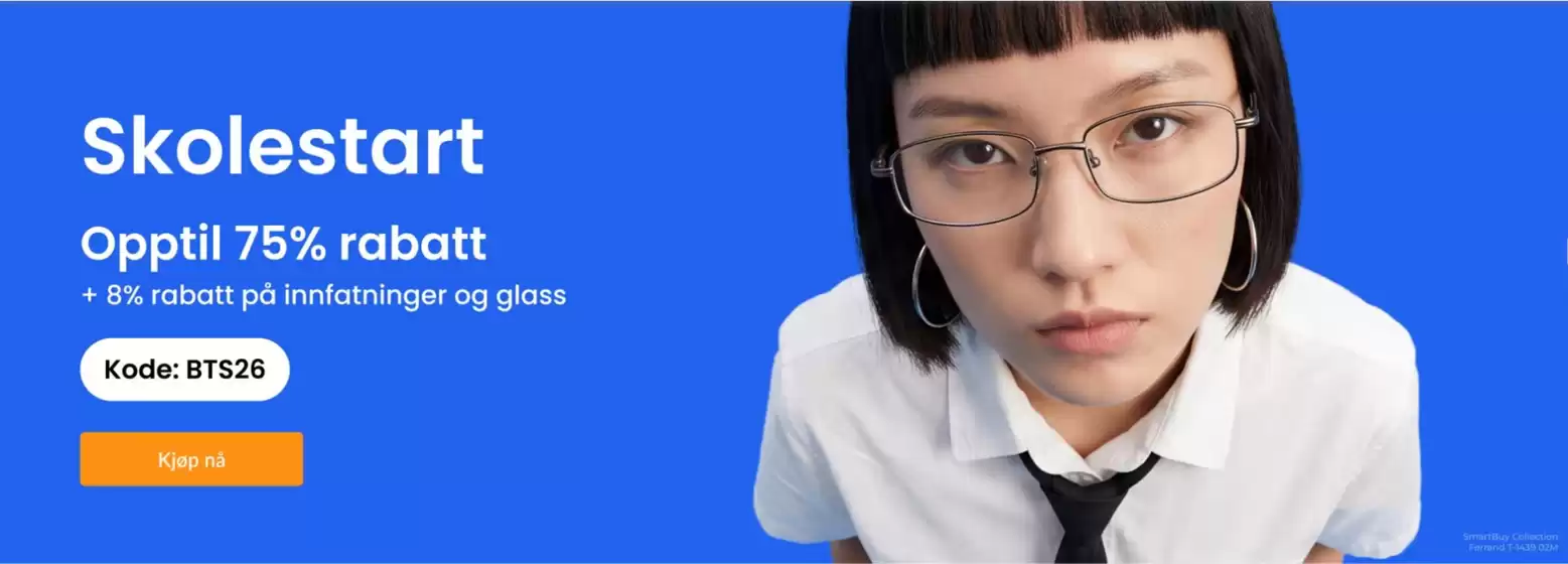 SmartBuyGlasses-katalog | Skolestart | 2026-08-13T00:00:00.000Z - 2026-08-27T00:00:00.000Z