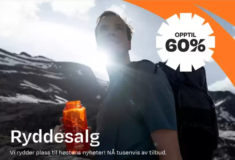 Fjellsport-katalog | Ryddesalg | 2026-08-13T00:00:00.000Z - 2026-08-27T00:00:00.000Z
