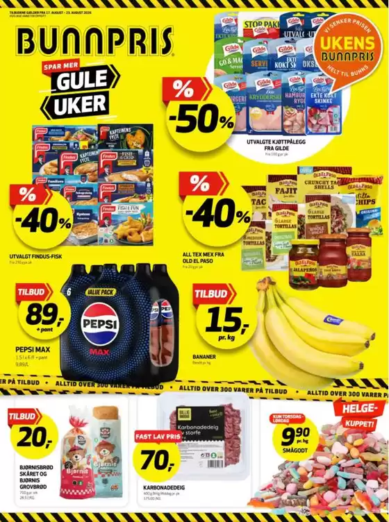 Bunnpris-katalog | Bunnpris Kundeavis | 2026-08-17T00:00:00.000Z - 2026-08-23T00:00:00.000Z