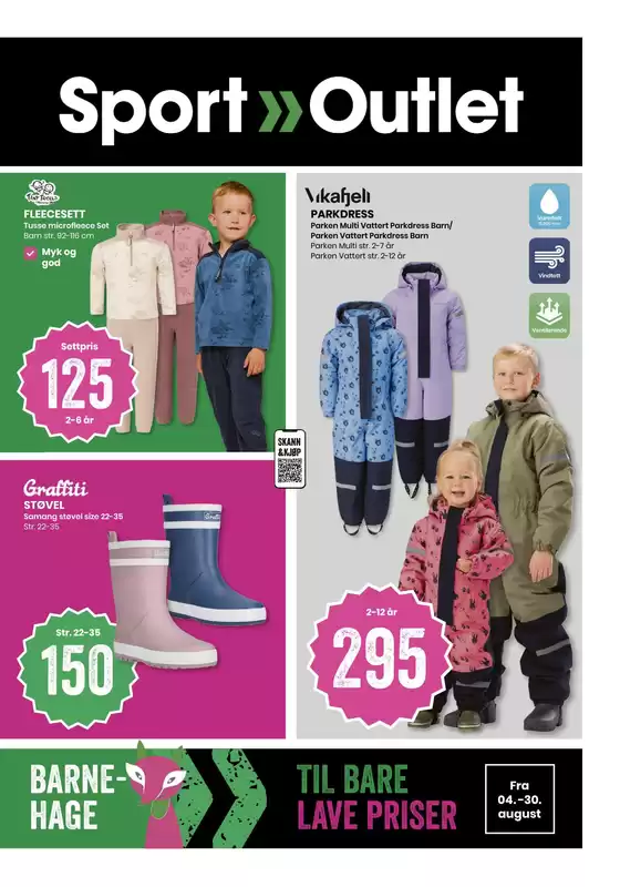 Sport Outlet-katalog | Folder Sport Outlet | 2026-08-04T00:00:00.000Z - 2026-08-30T00:00:00.000Z