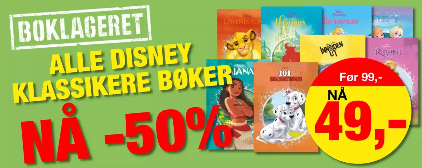 Boklageret-katalog | Boklageret Salg | 2026-08-21T00:00:00.000Z - 2026-09-04T00:00:00.000Z