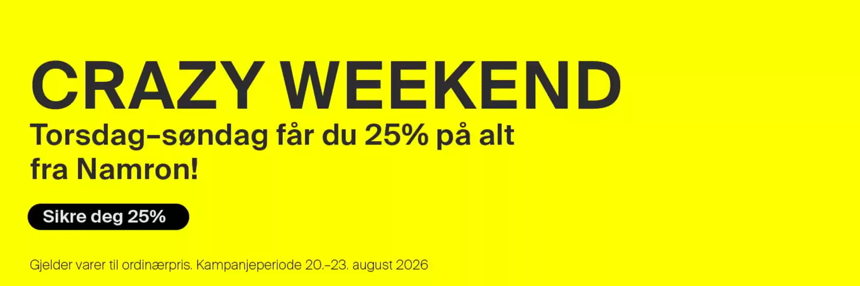 Elektroimportøren-katalog i Berg i østfold | Crazy Weekend | 2026-08-21T00:00:00.000Z - 2026-08-23T00:00:00.000Z