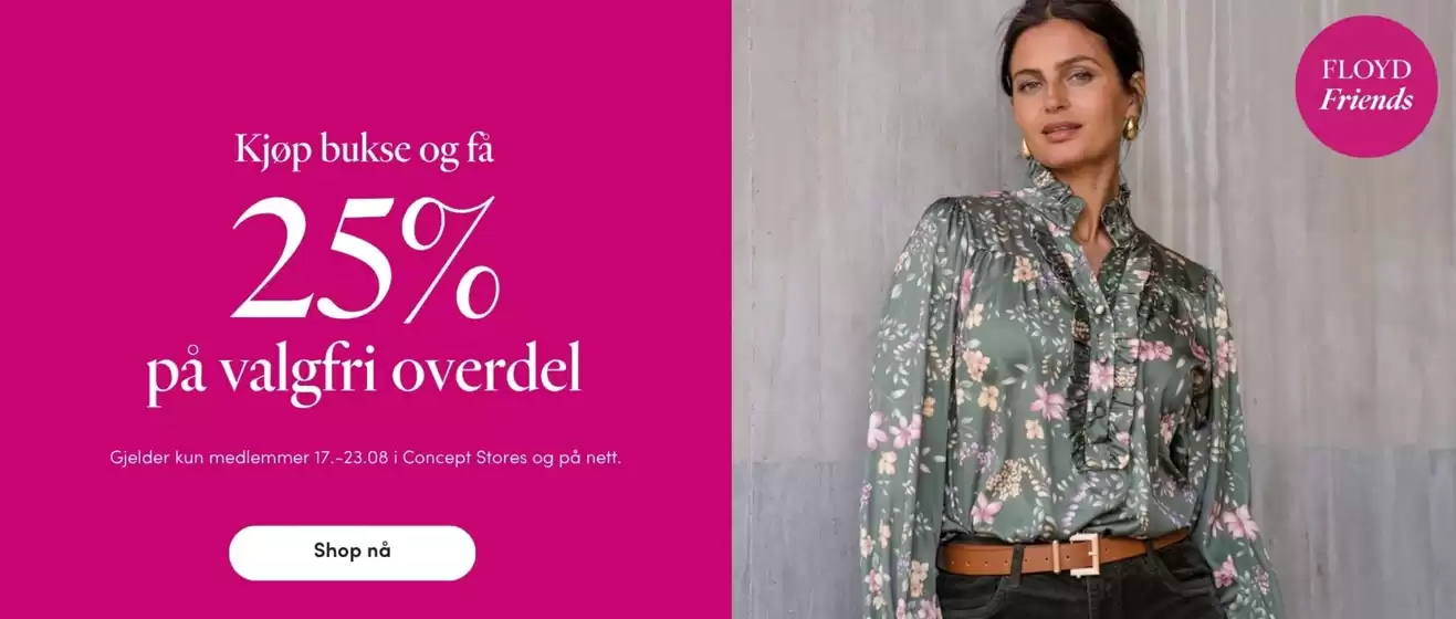Floyd-katalog i Borgen | Floyd Promo | 2026-08-21T00:00:00.000Z - 2026-09-04T00:00:00.000Z