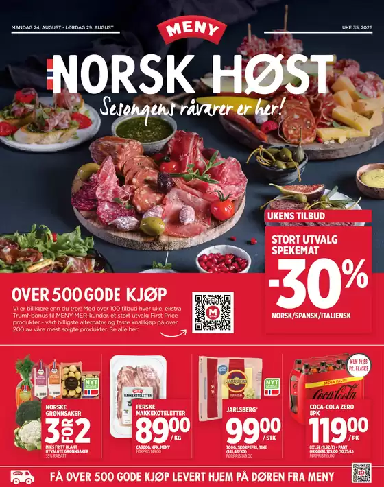 Meny-katalog | Meny Kundeavis | 2026-08-24T00:00:00.000Z - 2026-08-29T00:00:00.000Z