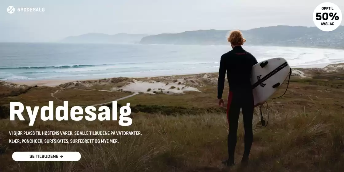 Surfshop-katalog | Ryddesalg | 2026-08-26T00:00:00.000Z - 2026-09-09T00:00:00.000Z