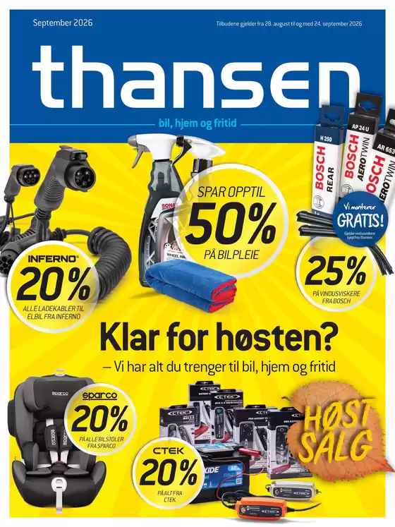 Thansen-katalog | Aktuell kundeavis Thansen | 2026-08-28T00:00:00.000Z - 2026-09-24T00:00:00.000Z