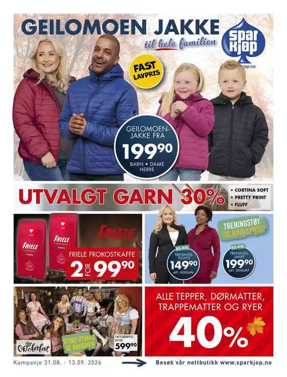 Sparkjøp-katalog | Sparkjøp Kundeavis | 2026-08-31T00:00:00.000Z - 2026-09-13T00:00:00.000Z