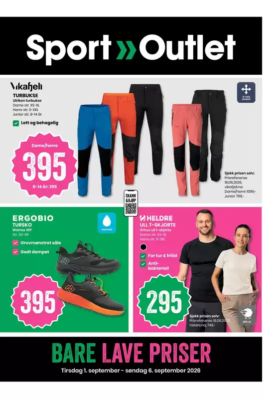 Sport Outlet-katalog i Måsøy | Våre beste tilbud for deg | 2026-09-01T00:00:00.000Z - 2026-09-06T00:00:00.000Z