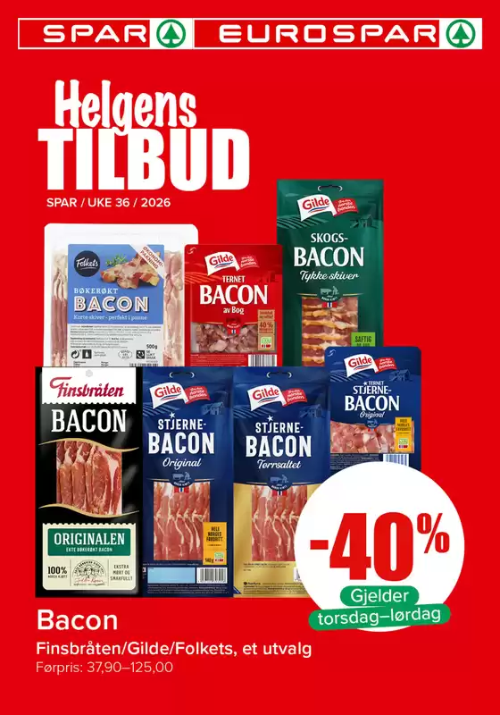 Eurospar-katalog | Eurospar Kundeavis | 2026-09-03T00:00:00.000Z - 2026-09-05T00:00:00.000Z