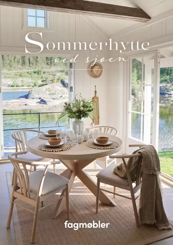 Fagmøbler-katalog | Sommerhytte | 2026-09-03T00:00:00.000Z - 2026-09-17T00:00:00.000Z