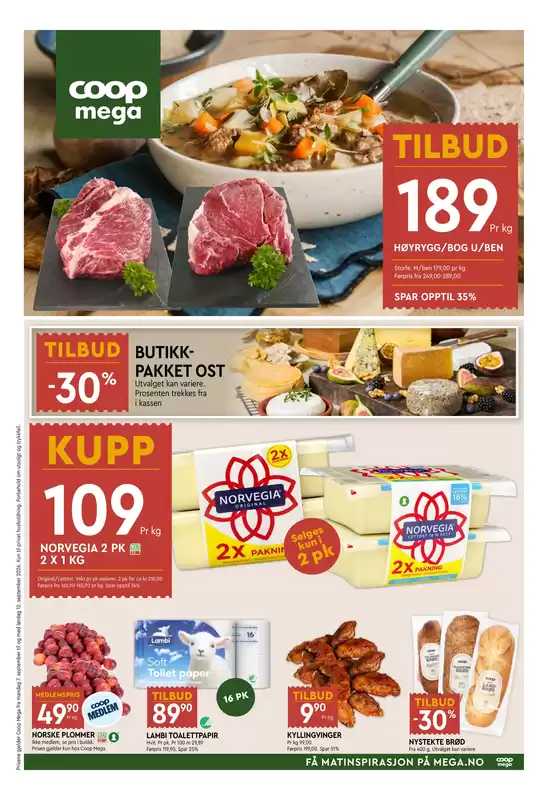 Coop Mega-katalog | Flott tilbud for kuppjegere | 2026-09-07T00:00:00.000Z - 2026-09-13T00:00:00.000Z