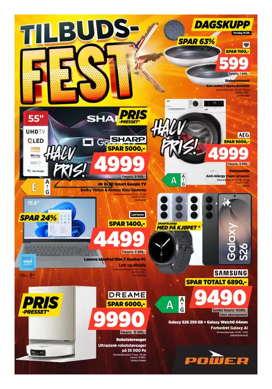 POWER-katalog | POWER kundeavis | 2026-08-31T00:00:00.000Z - 2026-09-27T00:00:00.000Z