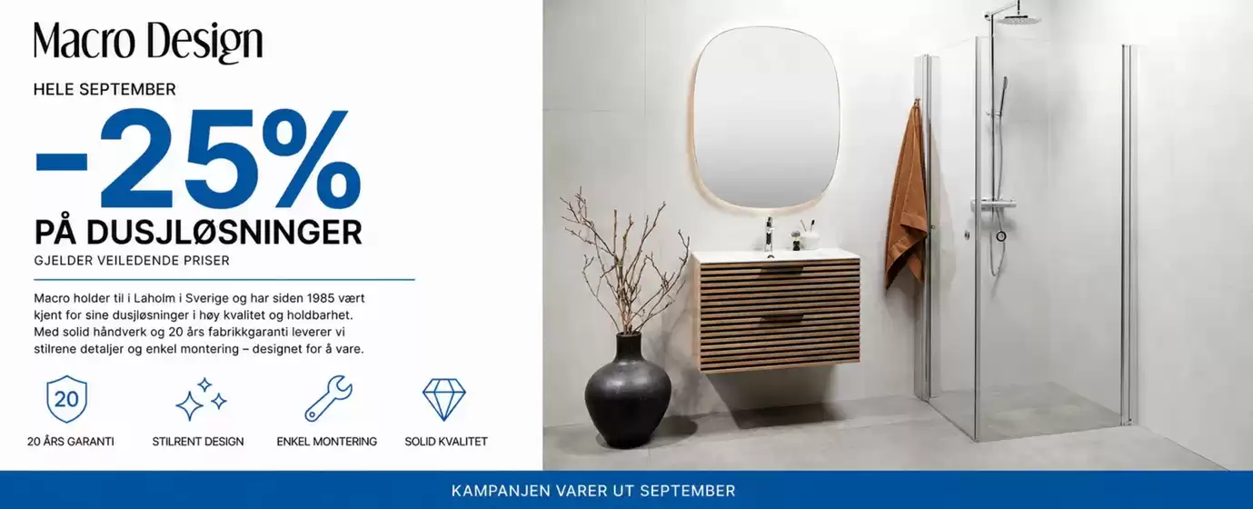 Oslo VVS Senter-katalog | Hele September | 2026-09-08T00:00:00.000Z - 2026-09-30T00:00:00.000Z