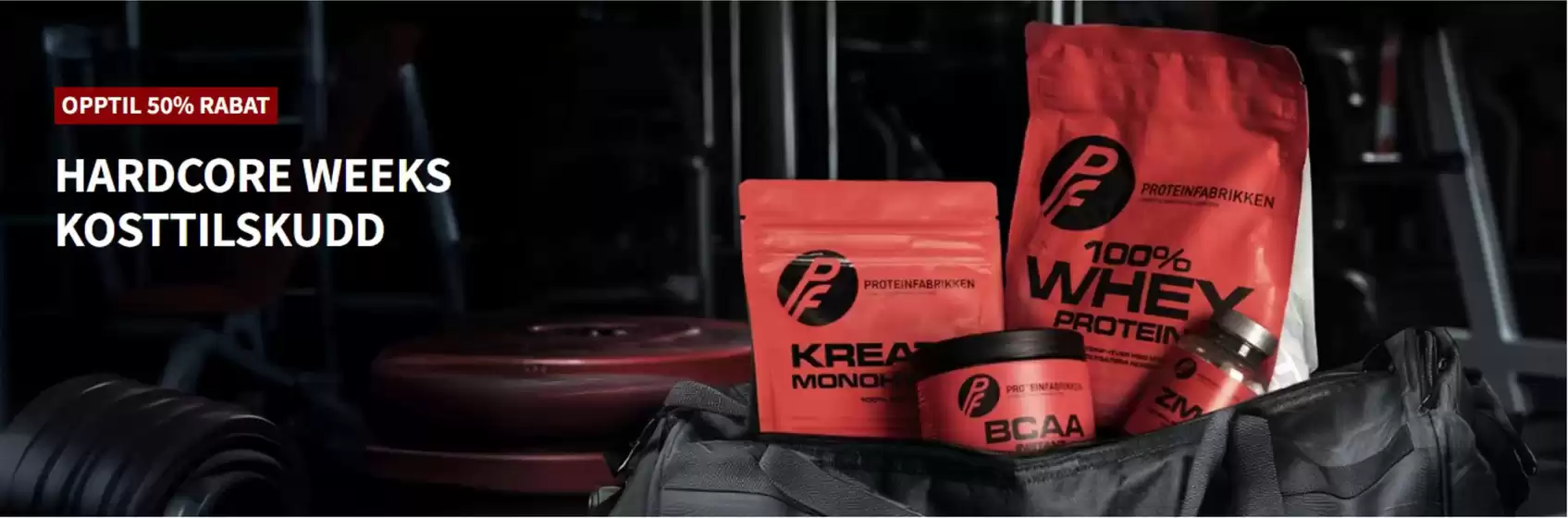 Proteinfabrikken-katalog | Proteinfabrikken Promo | 2026-09-08T00:00:00.000Z - 2026-09-22T00:00:00.000Z