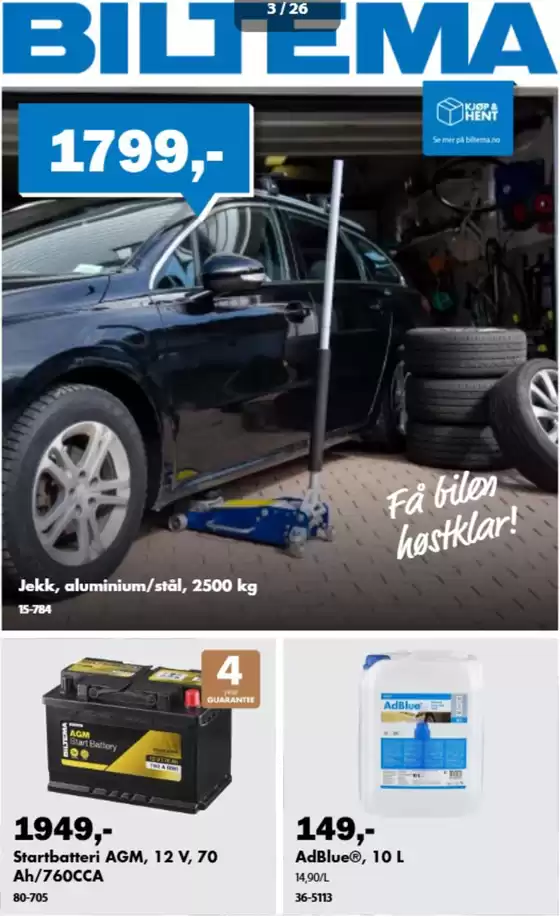 Biltema-katalog | Biltema Salg | 2026-09-08T00:00:00.000Z - 2026-10-30T00:00:00.000Z