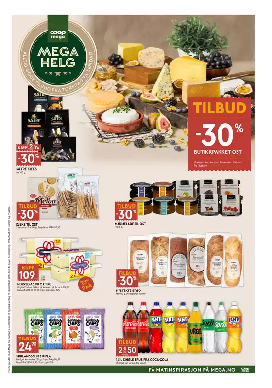 Coop Mega kundeavis i Bærum | Tilbud for kuppjegere | 2026-09-07T00:00:00.000Z - 2026-09-13T00:00:00.000Z