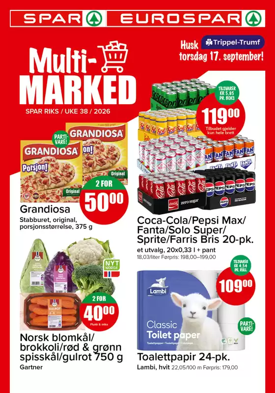 Eurospar-katalog | Eurospar Kundeavis | 2026-09-14T00:00:00.000Z - 2026-09-20T00:00:00.000Z