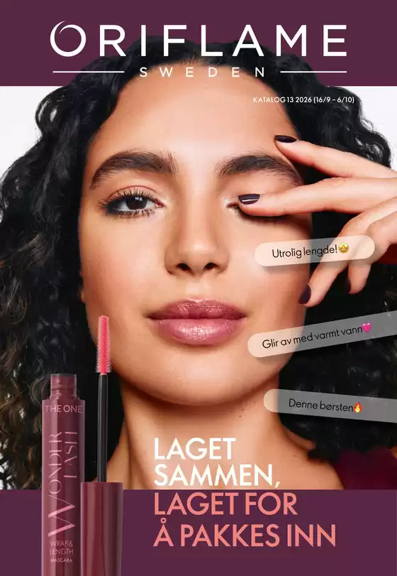Oriflame-katalog i Søndre Land | Oppdag attraktive tilbud | 2026-09-16T00:00:00.000Z - 2026-10-06T00:00:00.000Z