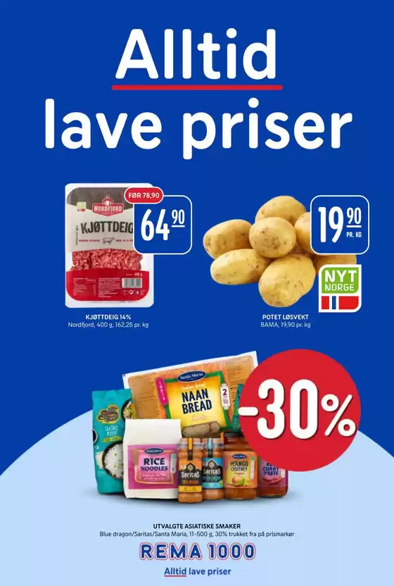 Rema 1000-katalog | Stort utvalg av tilbud | 2026-09-21T00:00:00.000Z - 2026-10-05T00:00:00.000Z