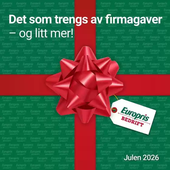 Europris-katalog i Mandal | Europris B2B julekatalog 2026_final | 2026-12-01T00:00:00.000Z - 2026-12-31T00:00:00.000Z