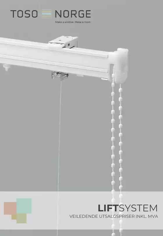Toso-katalog i Fornebu | Liftsystem | 2026-09-24T00:00:00.000Z - 2026-12-31T00:00:00.000Z