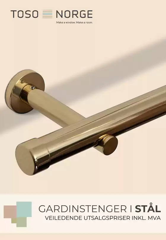 Toso-katalog | Gardinstenger I Stal | 2026-09-24T00:00:00.000Z - 2026-12-31T00:00:00.000Z