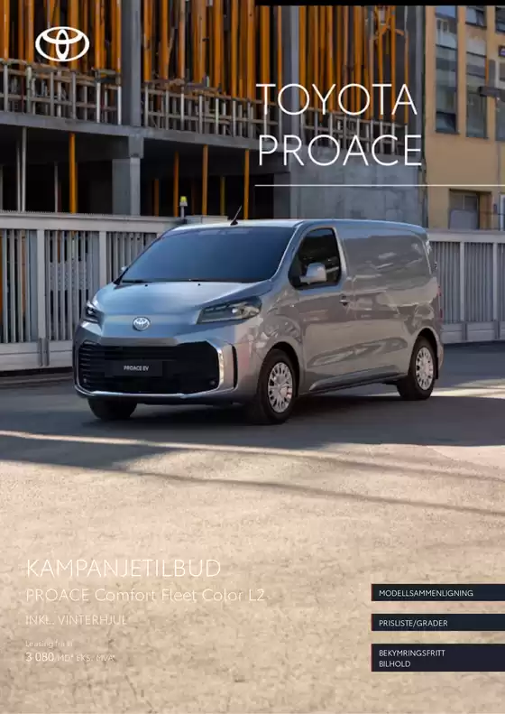 Toyota-katalog | Proace | 2026-09-25T00:00:00.000Z - 2026-10-09T00:00:00.000Z