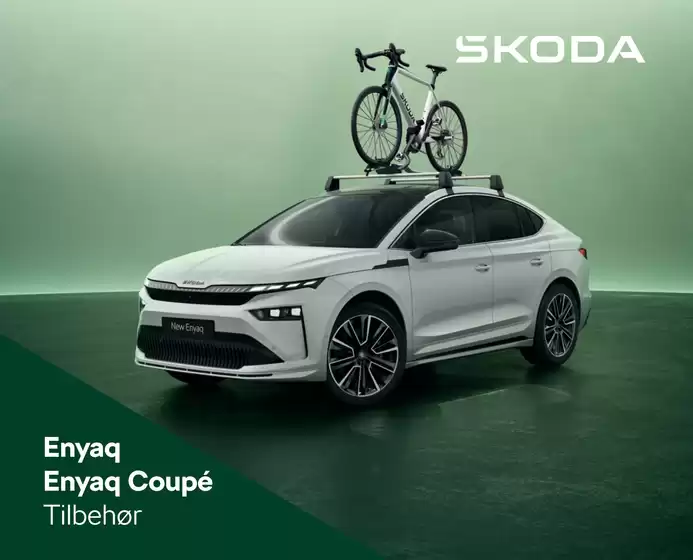 ŠKODA kundeavis i  | Enyaq tilbehørsbrosjyre | 2026-09-28T00:00:00.000Z - 2026-10-12T00:00:00.000Z