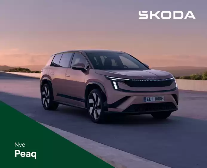 ŠKODA-katalog | Peaq brosjyre | 2026-09-28T00:00:00.000Z - 2026-10-12T00:00:00.000Z