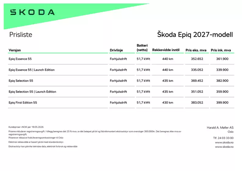 ŠKODA-katalog | Epiq prisliste | 2026-09-28T00:00:00.000Z - 2026-10-12T00:00:00.000Z