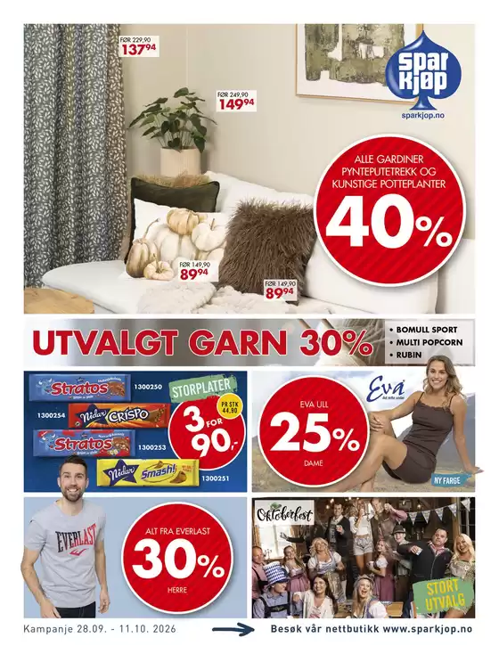 Sparkjøp-katalog | Sparkjøp Kundeavis | 2026-09-28T00:00:00.000Z - 2026-10-11T00:00:00.000Z
