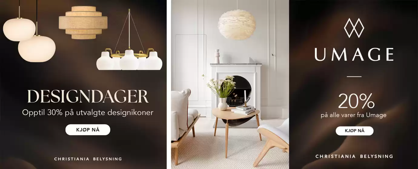 Christiania Belysning-katalog | Designdager | 2026-09-29T00:00:00.000Z - 2026-10-13T00:00:00.000Z