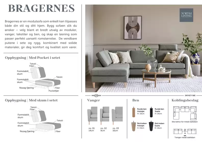 Møbelringen-katalog | North living bragernes sofa | 2026-09-30T00:00:00.000Z - 2026-10-14T00:00:00.000Z