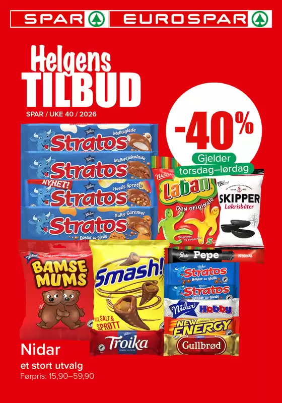 Eurospar kundeavis i Brøttum | Topptilbud og rabatter | 2026-10-02T00:00:00.000Z - 2026-10-04T00:00:00.000Z