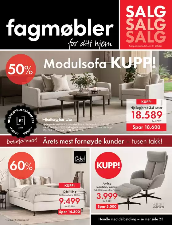 Fagmøbler-katalog i Nesodden | Dm 2026 oktober | 2026-10-02T00:00:00.000Z - 2026-10-31T00:00:00.000Z